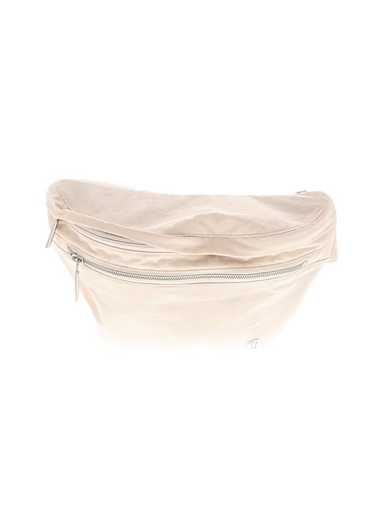 Pre-owned Lululemon Athletica Belt Bag In White