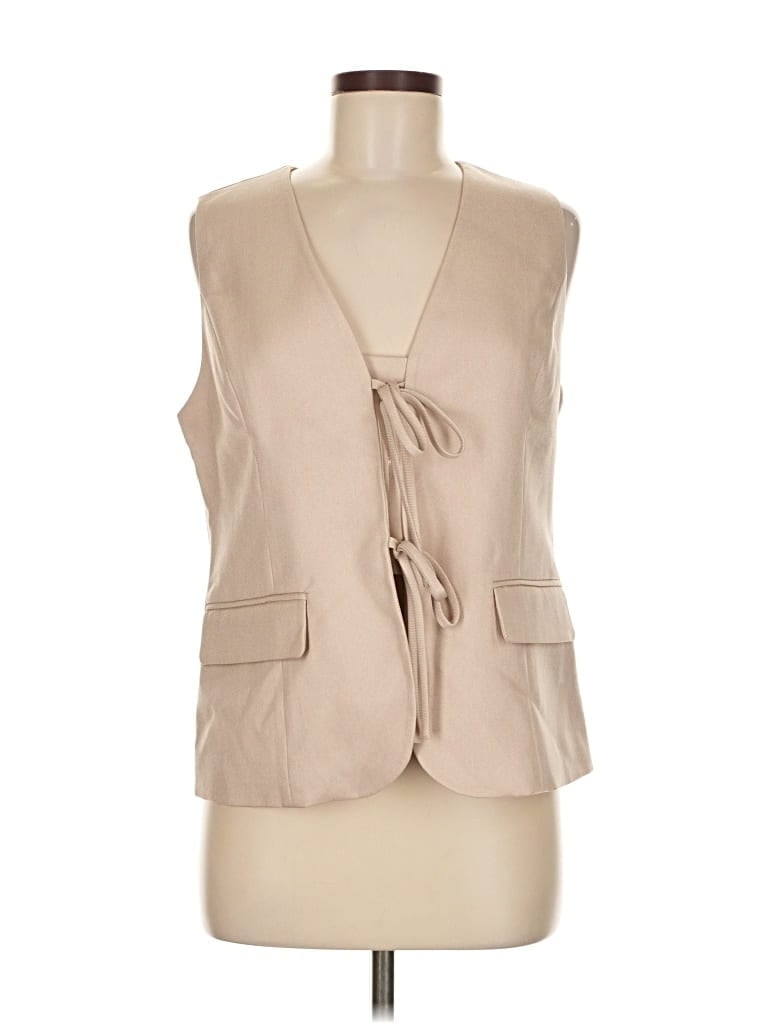 French Connection Vest In Brown