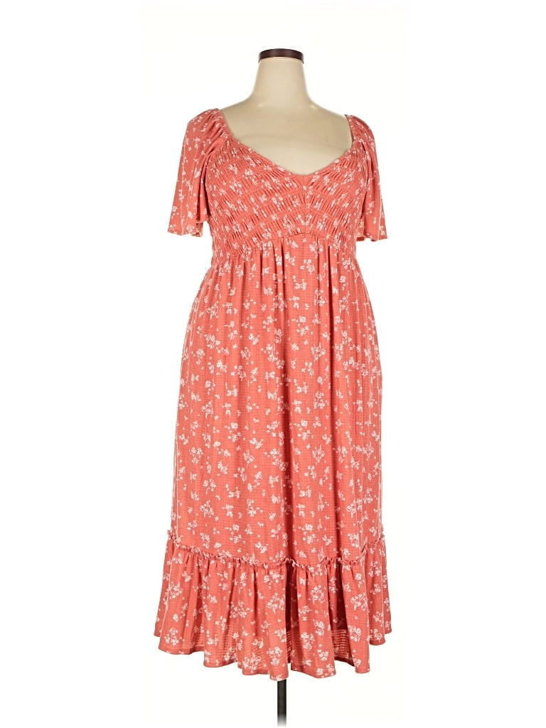 Pre-owned Torrid Casual Dress In Orange