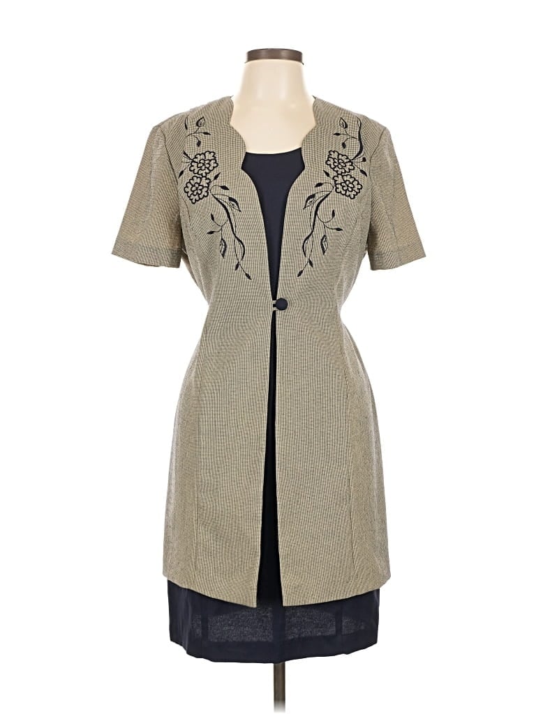 Pre-owned Miss Dorby Casual Dress In Gray
