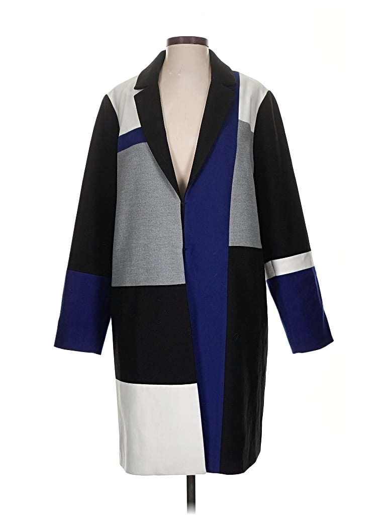 Pre-owned Chico's Coat In Gray