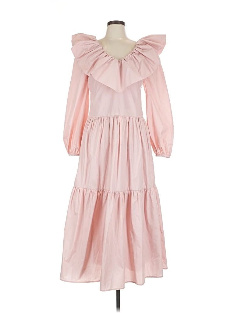 English Factory Casual Dress In Pink