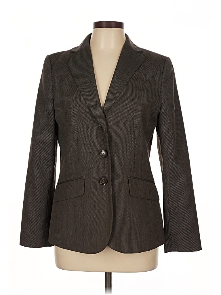 Pre-owned Ann Taylor Factory Blazer Jacket In Brown