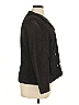 Nina Mclemore Chevron-herringbone Brown Blazer Size 14 - photo 4