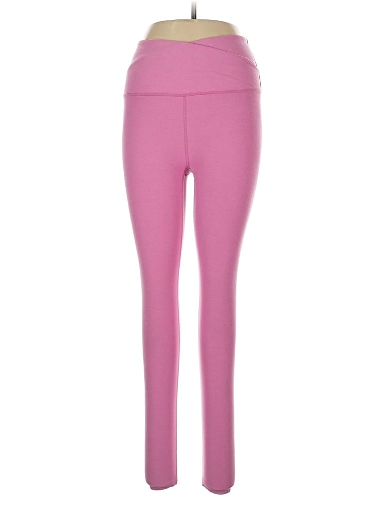 Pre-owned Beyond Yoga Yoga Pants In Pink