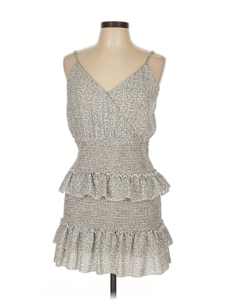 Pre-owned Edit By Nine Cocktail Dress In Silver