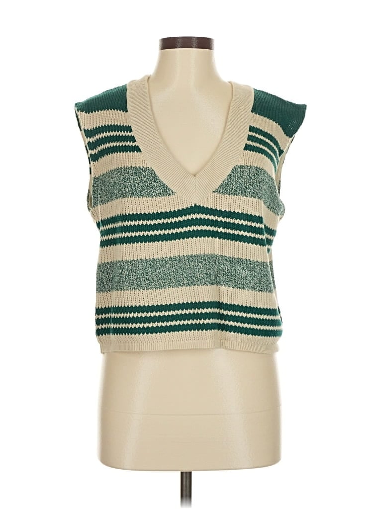 Pre-owned Rag & Bone Sweater Vest In Green
