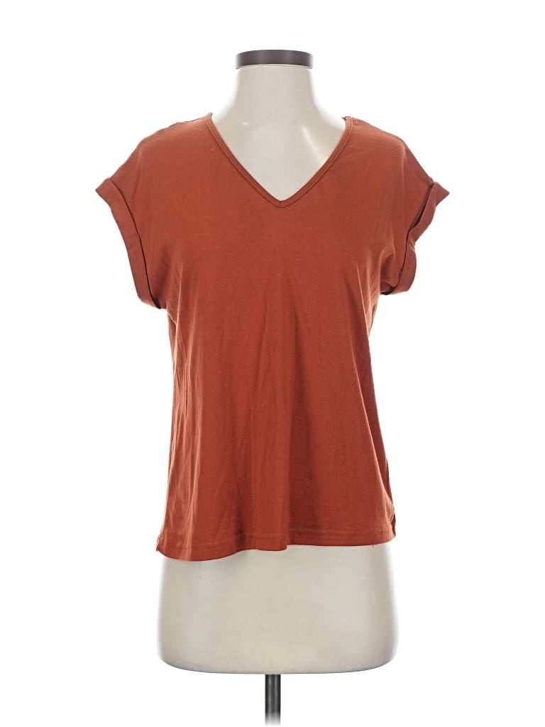 Pre-owned Prettygarden Short Sleeve T-shirt In Brown