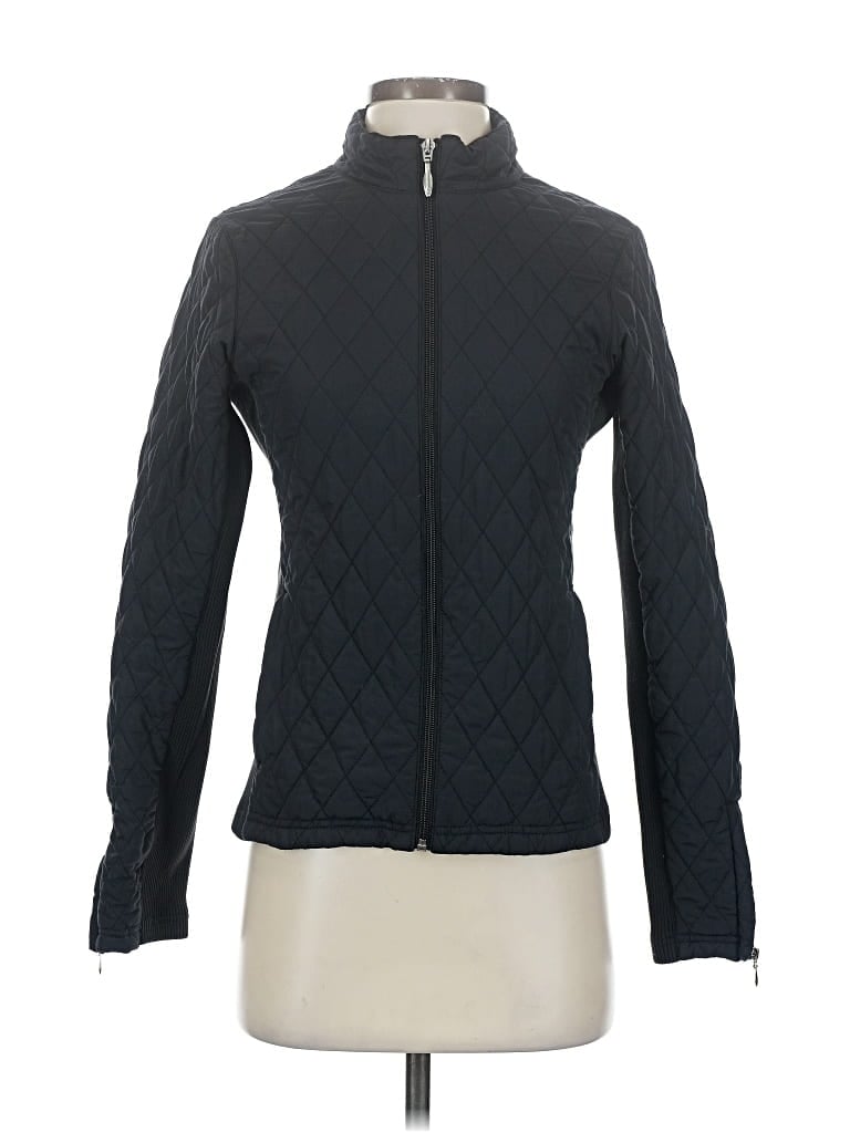 Pre-owned Straight Down Jacket In Black