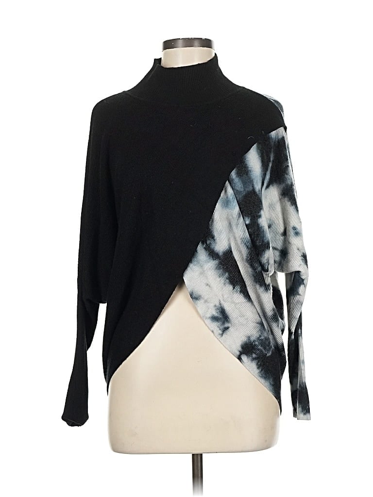 Pre-owned Elan Turtleneck Sweater In Black