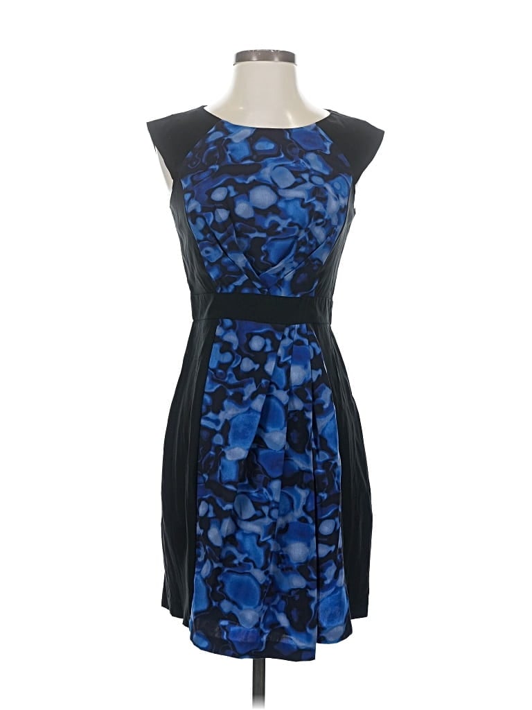 Pre-owned Cynthia Steffe Cocktail Dress In Blue