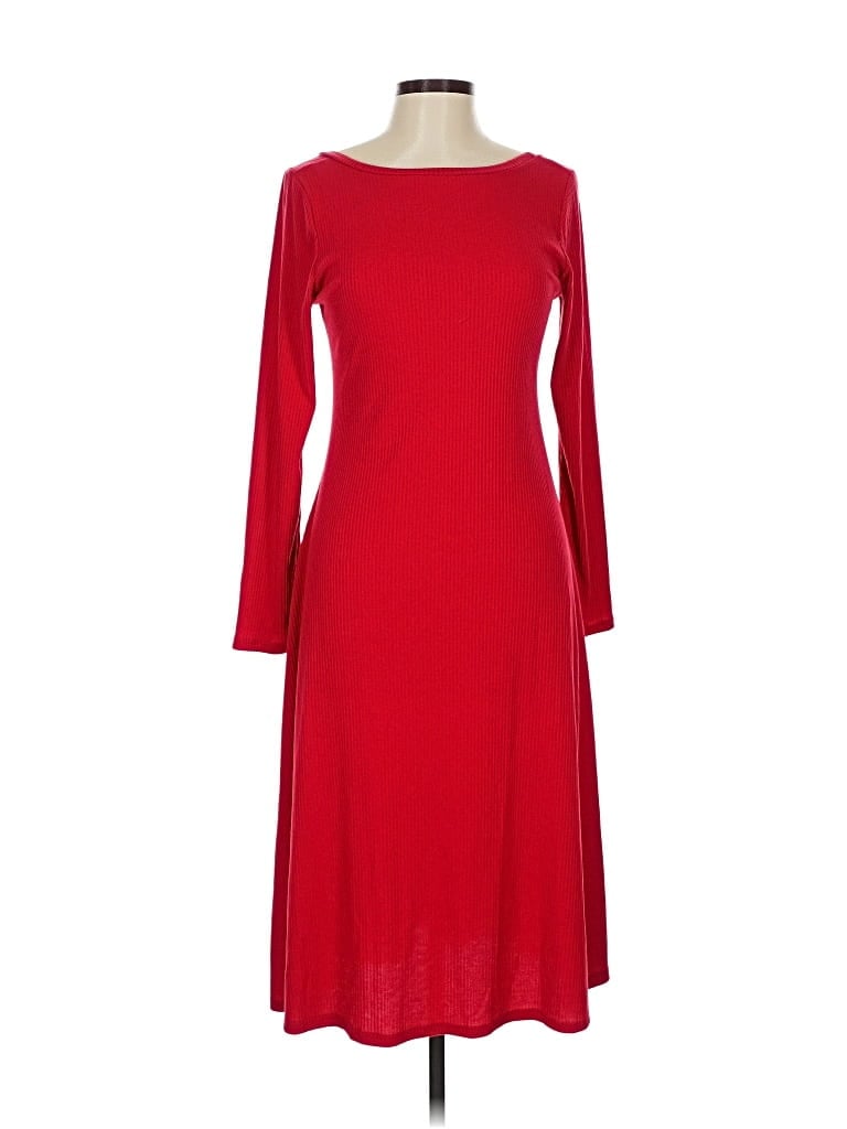 Modcloth Casual Dress In Red