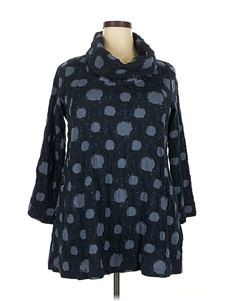 Pre-owned Komil Poncho In Blue
