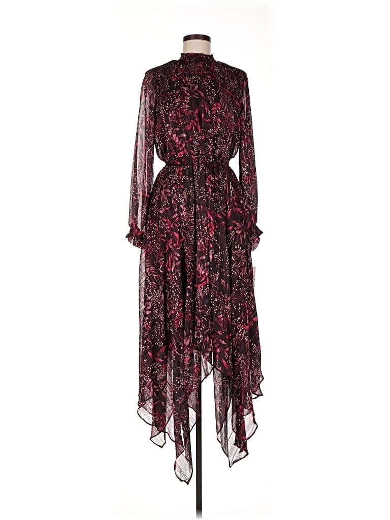 Nanette Lepore Cocktail Dress In Burgundy