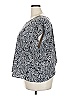 Torrid 100% Polyester Gray Short Sleeve Blouse Size 2X Plus (2) - photo 5