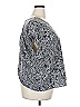 Torrid 100% Polyester Gray Short Sleeve Blouse Size 2X Plus (2) - photo 4