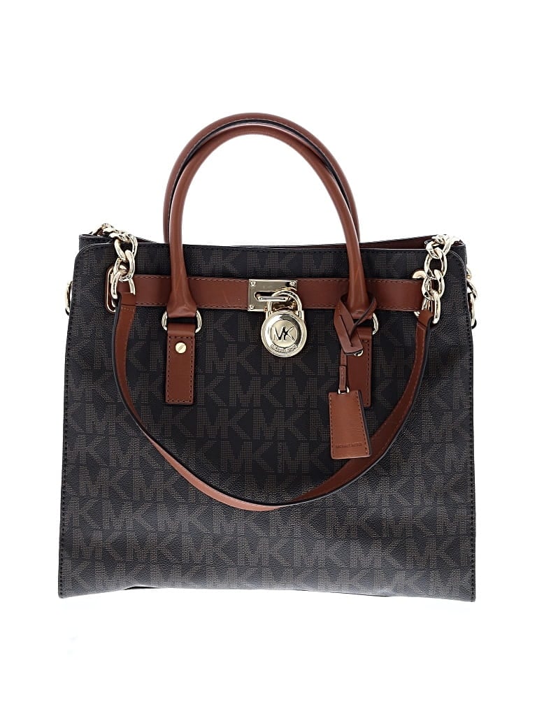 Pre-owned Michael Michael Kors Satchel In Brown