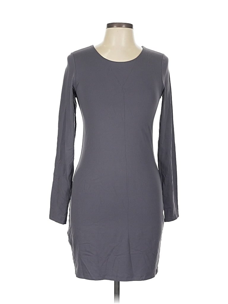 Pre-owned Babaton Casual Dress In Gray