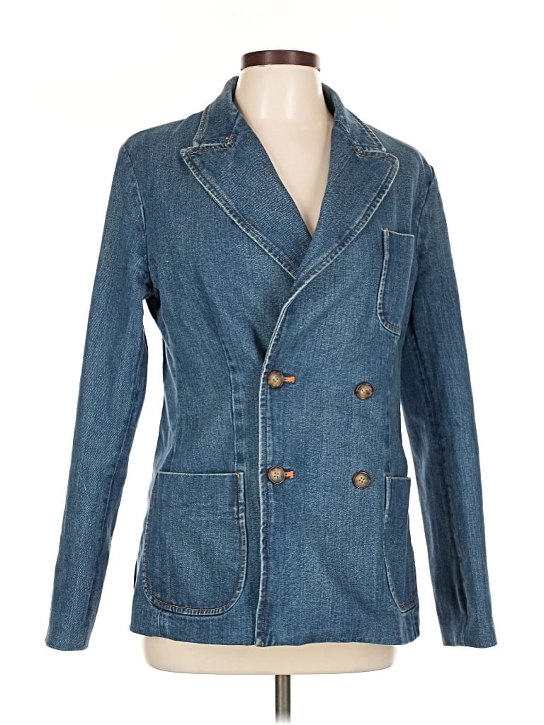 Pre-owned Polo By Ralph Lauren Denim Jacket In Blue