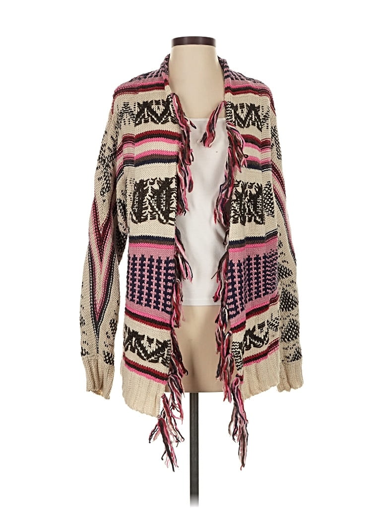 Pre-owned American Eagle Outfitters Cardigan Sweater In Brown