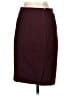 J.Crew 100% Wool Solid Burgundy Wool Skirt Size 0 (petite) - photo 2