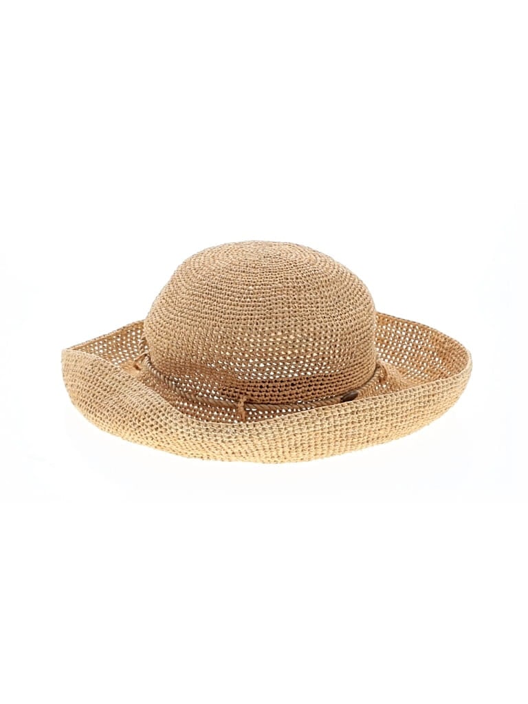 Pre-owned Helen Kaminski Sun Hat In Brown