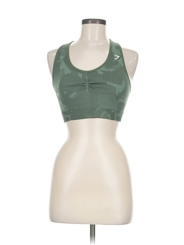 Pre-owned Gymshark Sports Bra In Green