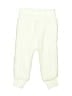 First Impressions 100% Polyester Ivory Casual Pants 9-12 MO / 12 MO - photo 1
