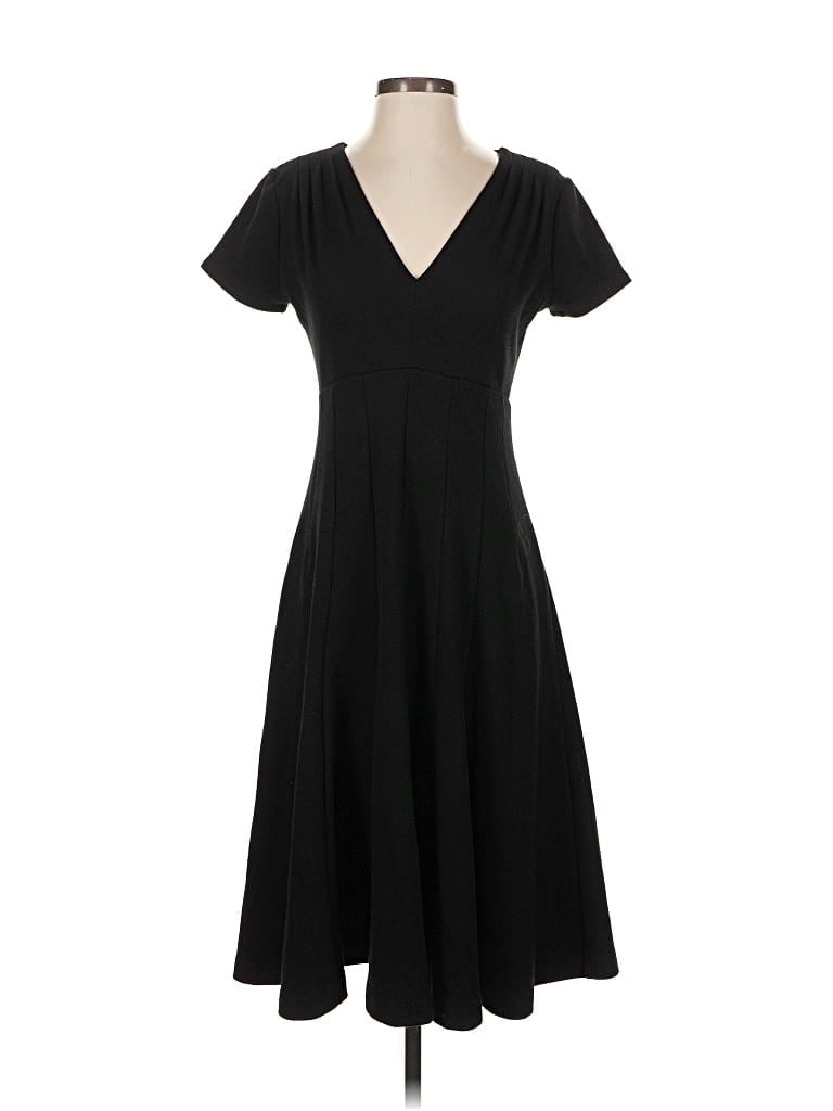 Pre-owned Maeve By Anthropologie Casual Dress In Black