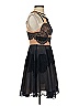 Three Floor 100% Polyamide Black Cocktail Dress Size XS - photo 4