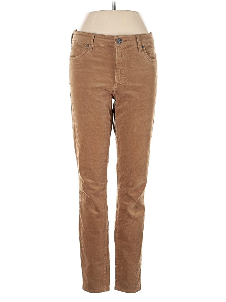 Pre-owned Kut From The Kloth Khaki Pant In Brown