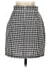 Unbranded Checkered-gingham Black Gray Casual Skirt Size S - photo 2