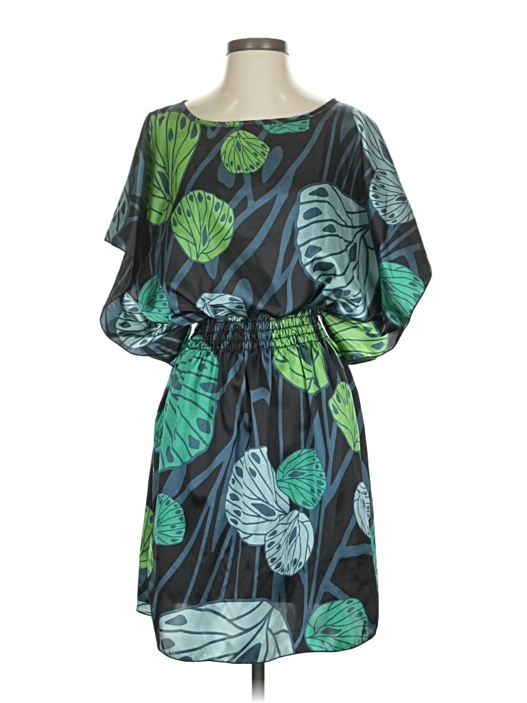 Pre-owned Unbranded Casual Dress In Green