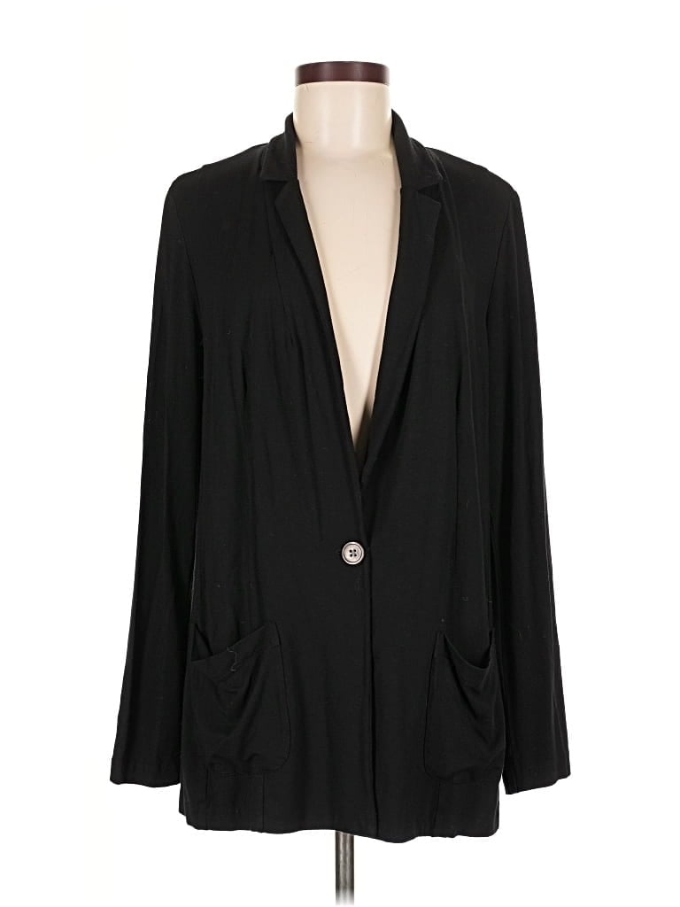 Pre-owned Jjill Cardigan Sweater In Black