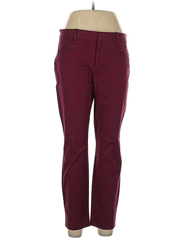 Pre-owned Gap Active Pants In Burgundy