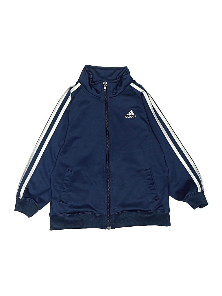 Pre-owned Adidas Originals Kids' Track Jacket In Blue