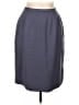 Lord & Taylor 100% Polyester Solid Gray Formal Skirt Size 10 - photo 1
