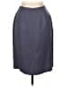 Lord & Taylor 100% Polyester Solid Gray Formal Skirt Size 10 - photo 2