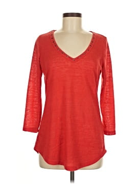 Essentials By Milano 3/4 Sleeve Top