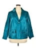 Laura Ashley Teal 3/4 Sleeve Blouse Size 2X - photo 1