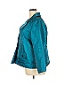 Laura Ashley Teal 3/4 Sleeve Blouse Size 2X - photo 5