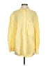 Primark Color Block Yellow Long Sleeve Button-Down Shirt Size 4 - photo 1