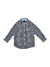 Tommy Hilfiger 100% Cotton Checkered-gingham Blue Long Sleeve Button-Down Shirt Size 3T - photo 1