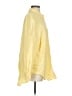 Primark Color Block Yellow Long Sleeve Button-Down Shirt Size 4 - photo 4