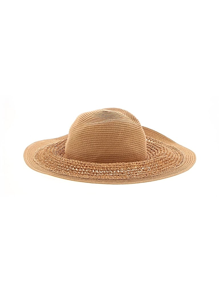 Pre-owned J.crew Factory Store Sun Hat In Brown