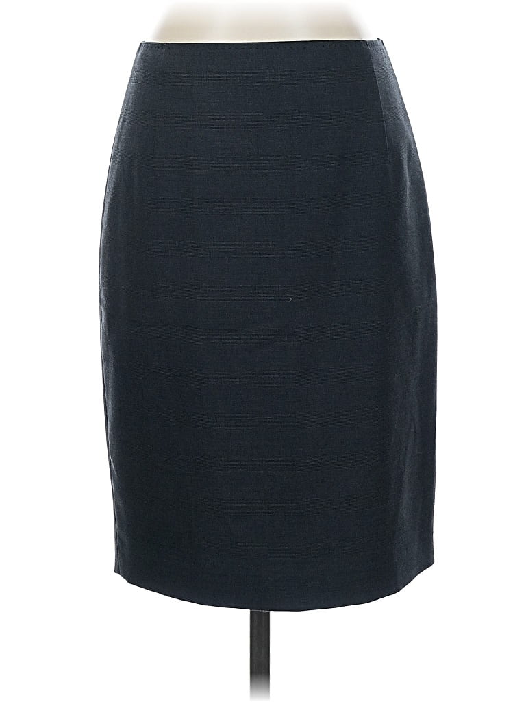 Pre-owned Elie Tahari Formal Skirt In Gray