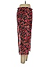 Josie 100% Polyester Paisley Red Casual Pants Size L - photo 4