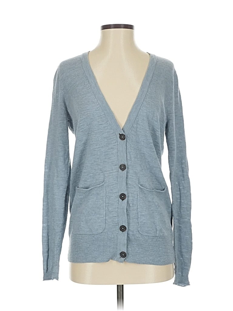 Pre-owned Madewell Cardigan Sweater In Blue