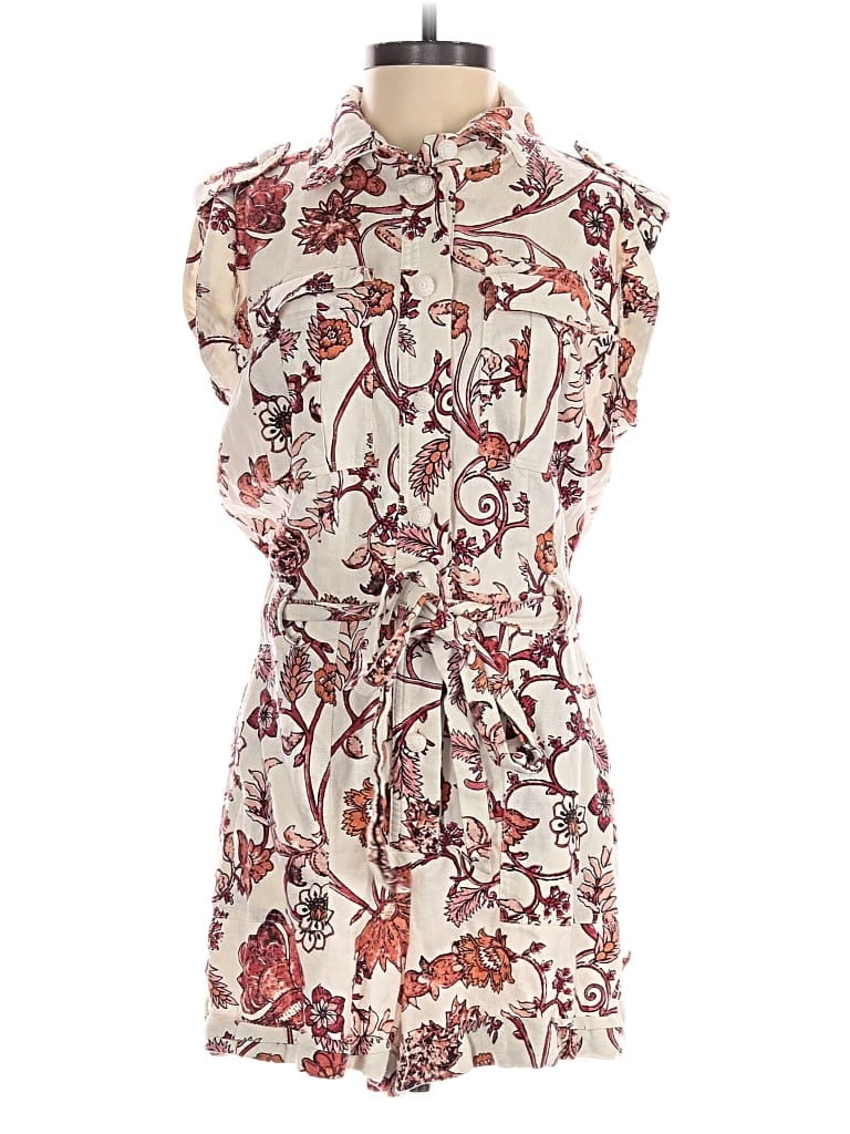 Pre-owned Rachel Zoe Tjx Romper In Brown