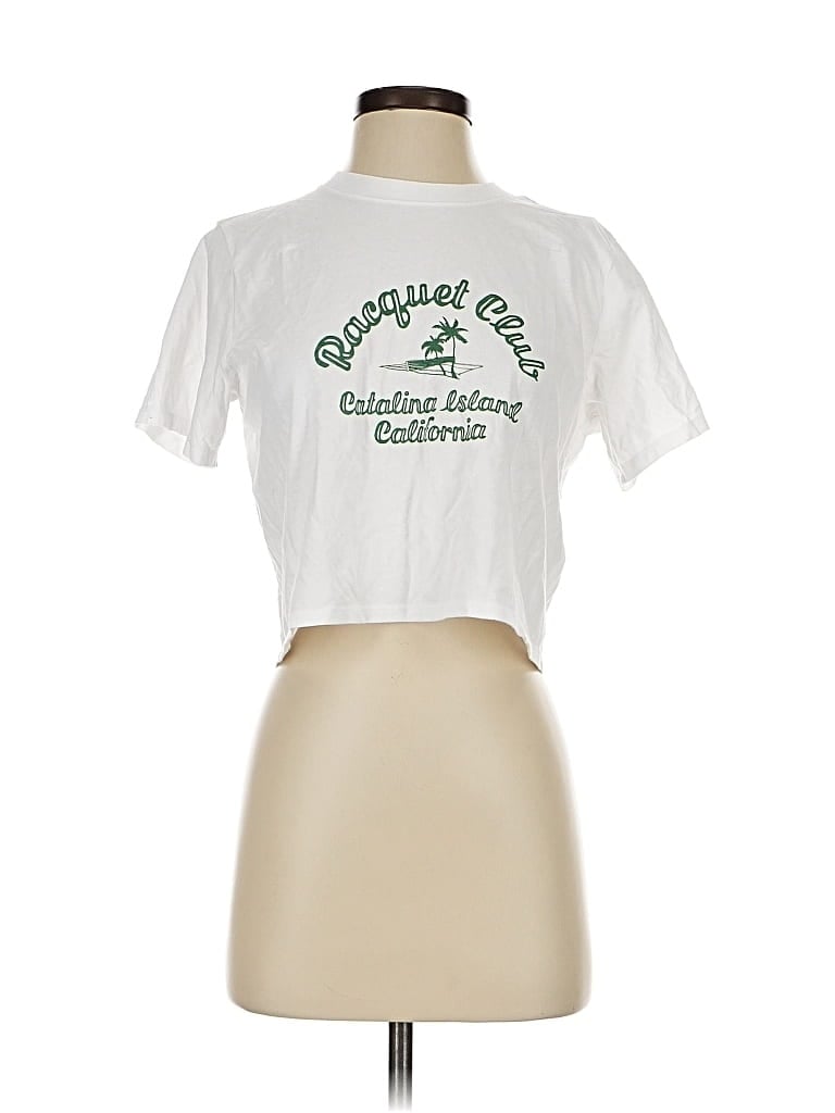 Abercrombie & Fitch Short Sleeve T-shirt In White